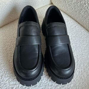 Princess Polly Black Loafers